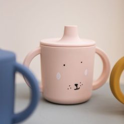 Trixie Baby Repas | Tasse D'Apprentissage En Silicone - Mrs. Rabbit