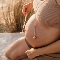 Pleine Lune Parents | Bola De Grossesse Aimee - Or Rose Cordon Biscuit