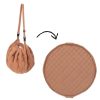 Play&Go Rangement | Sac A Jouets Et Tapis De Jeux Coton Bio - Tawny Brown