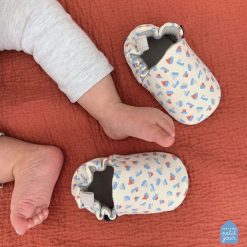 Maison Petit Jour Sandales & Bottes | Chaussons En Coton Les Bateaux - 16/17