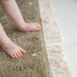 Little Dutch Decoration | Tapis Pure Dot Olive - 120 X 170 Cm