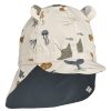 Liewood Accessoires Bebe | Chapeau Reversible Gorm Sea Creature Sandy - 1/2 Ans