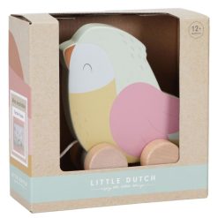 Little Dutch Mes Premiers Jouets | Jouet A Tirer Oiseau Flowers & Butterflies