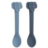 Trixie Baby Repas | Lot De 2 Cuilleres En Silicone - Mrs. Elephant