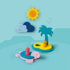 Quutopia Mes Premiers Jouets | Puzzle De Bain L'Ile Aux Tresors