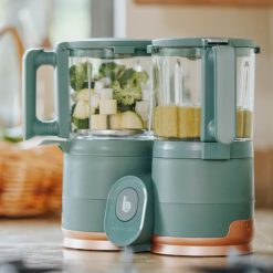 Babymoov Cuiseur & Mixeur | Nutribaby Glass - Green Forest