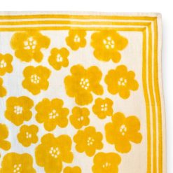 Apaches Parents | Big Foulard Latika Flora Bold - Citron