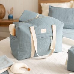 Nobodinoz Sac A Langer | Sac A Langer Opera - Stone Blue