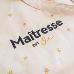 Manahia Bagagerie Enfant | Sac En Toile - Maitresse En Or