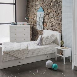 Maison Charlotte Meuble Bebe | Commode Et Plan A Langer Opera - Blanc