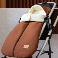 Nobodinoz Chanceliere | Chanceliere Impermeable Baby On The Go Clay Brown - 6/18 Mois