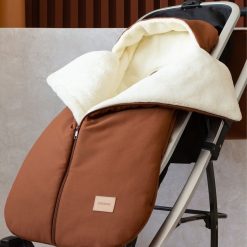 Nobodinoz Chanceliere | Chanceliere Impermeable Baby On The Go Clay Brown - 6/18 Mois