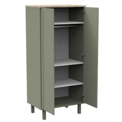 Sauthon Meuble Bebe | Armoire 2 Portes Eleonore - Kaki