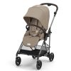 Cybex Poussette Citadine | Poussette Citadine Melio 4 Chassis Tpe - Almond Beige