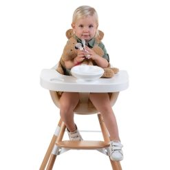 Childhome Repas | Coussin De Chaise Haute Teddy - Beige