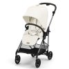 Cybex Poussette Citadine | Poussette Citadine Melio 3 Chassis Taupe - Cotton White