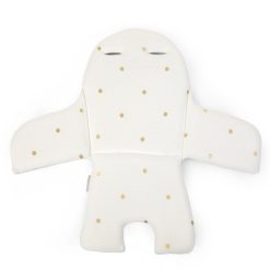 Childhome Repas | Coussin De Chaise Haute Evolu Jersey - Gold Dots