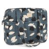 Nobodinoz Sac A Langer | Sac A Langer Hyde Park - Blue Black Tulips