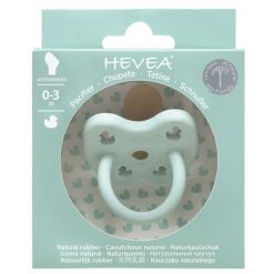 HEVEA Succion | Tetine Physiologique Canards Mellow Mint - 0/3 Mois