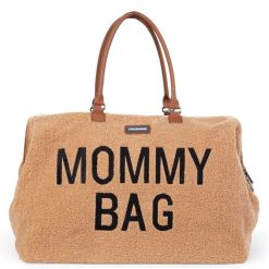 Childhome Sac A Langer | Mommy Bag Large - Teddy Beige