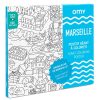 Omy Loisirs Creatifs | Poster A Colorier - Marseille