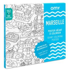 Omy Loisirs Creatifs | Poster A Colorier - Marseille