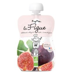 Popote Nourriture Bebe | Gourde Repas Bio Figue - 120 G