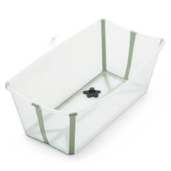 Stokke Baignoire | Baignoire Pliable Flexi Bath - Vert Transparent