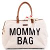 Childhome Sac A Langer | Mommy Bag Large - Teddy Ecru