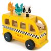 Tender Leaf Toys Mes Premiers Jouets | Taxi Animal