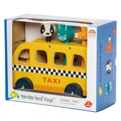 Tender Leaf Toys Mes Premiers Jouets | Taxi Animal