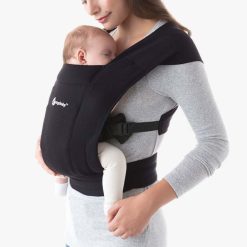 Ergobaby Porte Bebe | Porte-Bebe Embrace Soft Knit - Noir Intense