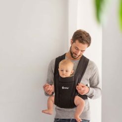 Ergobaby Porte Bebe | Porte-Bebe Embrace Soft Knit - Noir Intense