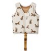 Liewood Accessoires Bebe | Gilet De Nage Dove Leopard Sandy - 1/2 Ans