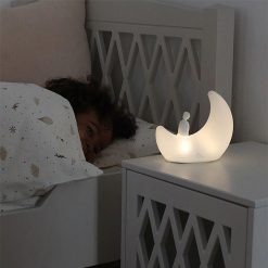 Camcam Copenhagen Veilleuse & Luminaire | Lampe Clair De Lune - Blanc Casse