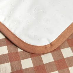 Nobodinoz Matelas Et Housse A Langer | Tapis A Langer Impermeable Hyde Park - Terracotta Checks