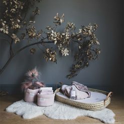 Babyshower Table A Langer | Panier A Langer Et Matelas - Naturel