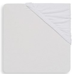 Jollein Literie Bebe | Drap Housse Blanc - 70 X 140 Cm