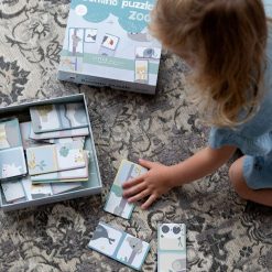 Little Dutch Mes Premiers Jouets | Puzzle Dominos Zoo