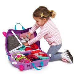 Trunki Bagagerie Enfant | Valise Ride-On - Chat Cassie