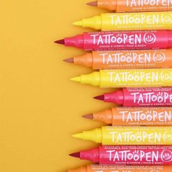 Nailmatic Deguisement & Maquillage | Feutre De Tatouage Temporaire Tatoopen - Orange