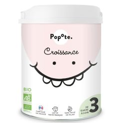 Popote Nourriture Bebe | Lait 3Eme Age Croissance Bio - 800 G