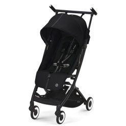 Cybex Poussette Compacte | Poussette Ultra-Compacte Libelle - Moon Black