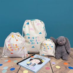 L'Armoire de Bébé Bagagerie Enfant | Pochette Cadeau En Coton M