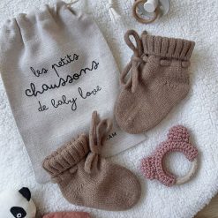 Atelier Wagram Sandales & Bottes | Chaussons Bebe Caramel Baby Love - 0/6 Mois